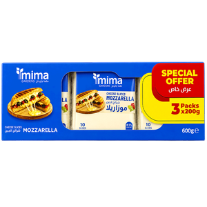 Mima Gardens Mozzarella Cheese Slices
