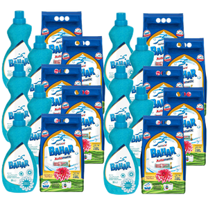 Bahar Laundry Detergent Powder & Gentle Breeze Conc 1.5L — 20 units
