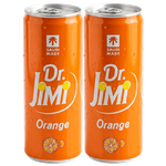 Dr jimi Orange Carbonated Drink