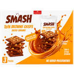 Eurocake Smash Thin Brownie with Salted Caramel