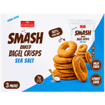 Eurocake Smash Baked Bagel with Sea Salt