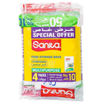 Sanita Club Extra Large Food Storage Bags - No. 10