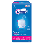 Lifree XLarge Heavy Flow Slim Adults Culotte Diaper