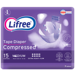 Lifree Medium Heavy Flow Tape Adults Diaper