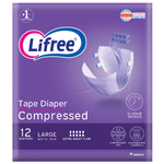 Lifree Large Heavy Flow Tape Adults Diaper