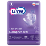 Lifree XLarge Heavy Flow Tape Adults Diaper