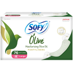 Sofy Large Cotton Feminine Pantyliner with Olive Oil 