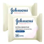 Johnson's Micellar Wipes for Extra Sensitive Skin