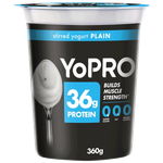 Yopro Protein Stirred Plain Yogurt 