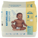 Natureland Size 3 Diapers - (4-8 kg)