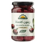 زيتون كالاماتا منزوع النوى من أرض الطبيعة