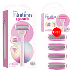 Schick Intuition Quattro4 Razor Kit - Women