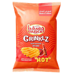 Muscat Crinkles Hot Sauce Fried Potato Chips