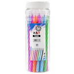Candy Drum Colored Ballpoint Pens