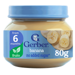 Gerber Banana Puree - (6+ Months)