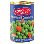 Chtoura Garden Green Peas with Carrots