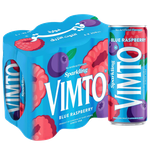 Vimto Blue Raspberry Flavored Drink Can