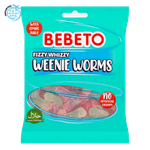 Bebeto Weenie Worms Jelly