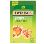Tiwnings Green Tea with Ginger