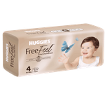 Huggies Size 4 Freefeel Diapers - (10-16 kg) 