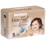 Huggies Size 5 Freefeel Diapers - (14-20 kg) 