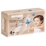 Huggies Size 4+ Freefeel Diapers - (12-18 kg)