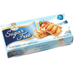 Asolo Dolce No Sugar Added Apple Filled Puff Pastry