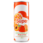 Super Mango & Peach Carbonated Drink