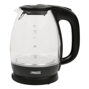 Princess Glass Kettle 2200 W / 1.7 L