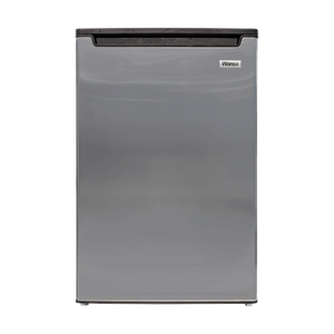 Wansa Upright Freezer 3.5 cu ft — Stainless Steel