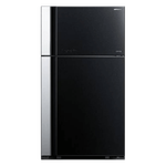 Hitachi Top Mount Refrigerator 19.4 cu ft — Glossy Black