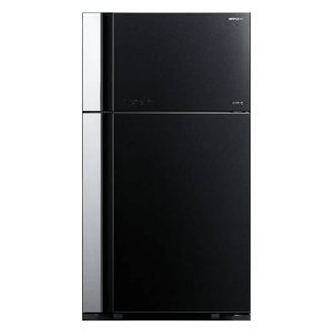 Hitachi Top Mount Refrigerator 19.4 cu ft — Glossy Black