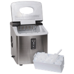 Frigidaire Ice Maker 15 kg / 3 L — Stainless Steel