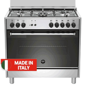 Lofra 90×60 Gas Cooker — Full Safety, Stainless Steel