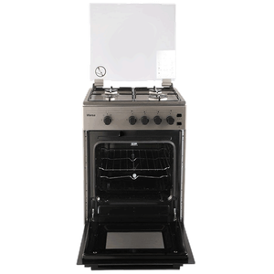 Wansa 50×50 Gas Cooker — Stainless Steel, No Ignition