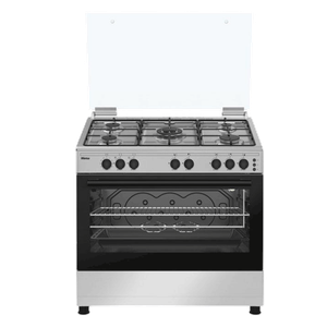 Wansa 90×60 Gas Cooker — Enamel, Stainless Steel