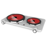 Orca Double Hot Plate Ceramic – 2500W Stainless