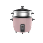 Sharp Rice Cooker 700W – 1.8L Nonstick / Glass Lid Pink