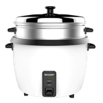 Sharp Rice Cooker 900W – 2.8L Nonstick / Steel Lid