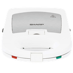 Sharp Sandwich Maker 1400W – 4 Slices / 3-in-1