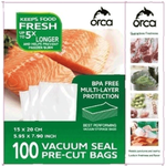 أكياس تفريغ هواء أوركا – 15×20 سم عبوة 100