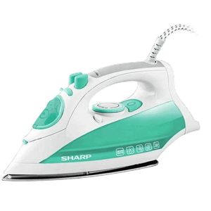 Sharp Steam Iron 2000W – Ceramic Soleplate Green