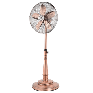 Orca Stand Fan 16" – Metal / Copper Colour