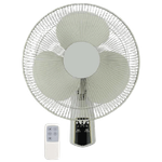 Midea Wall Fan 16" – 3 Speeds / Timer / Remote / Metal