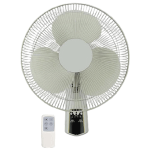 Midea Wall Fan 16" – 3 Speeds / Timer / Remote / Metal