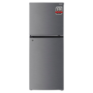 ثلاجة Sharp سعة 450L - ‏333L صافي - بابين - إنفرتر - Inox