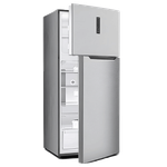 Sharp Refrigerator 700L - 527L Net - Double Door - Inverter - Inox