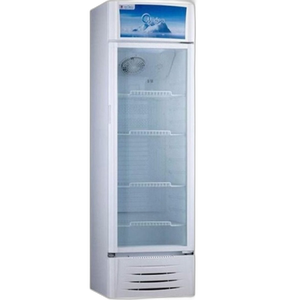 ثلاجة Midea سعة 281L - ‏10 قدم - باب واحد - زجاج