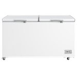 Midea Chest Freezer 698L / 508L - White - Double Door