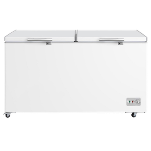 فريزر صندوق Midea سعة 698L / ‏508L - أبيض - بابين